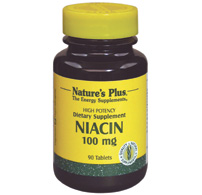 Natures Plus Niacin 100 Mg Tablet 90
