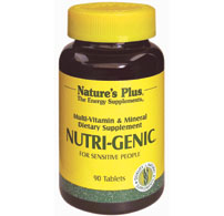 Natures Plus Nutri-Genic Tablets 90-UNAVAILABLE