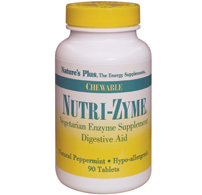 Natures Plus Nutri-Zyme Digestive Aid Chewable 90
