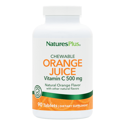 Natures Plus Orange Juice C 500 Mg Chewable 90