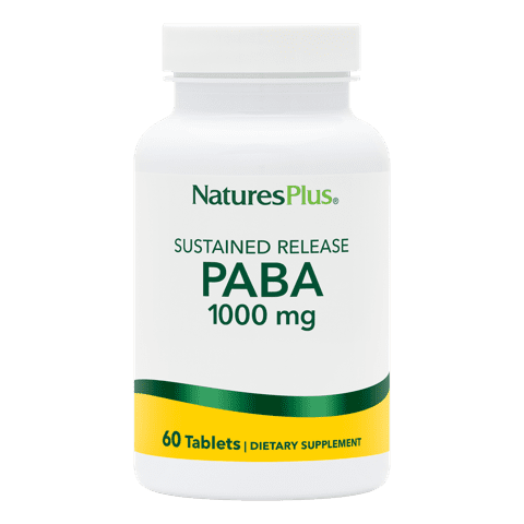 Natures Plus Paba 1,000 Mg Slow Release Tablet 60