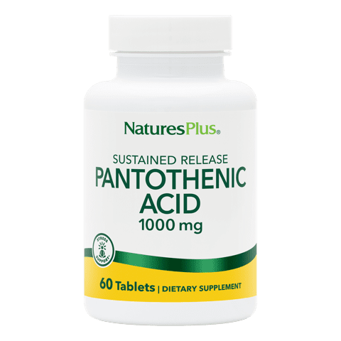 Natures Plus Pantothenic Acid 1000 Mg Slow Release Tablet 60