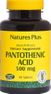 Natures Plus Pantothenic Acid 500 Mg Tablet 90