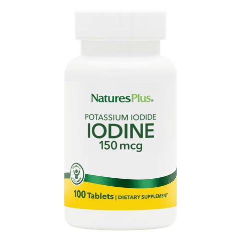 Natures Plus Iodide 150 Mcg Tablet 100