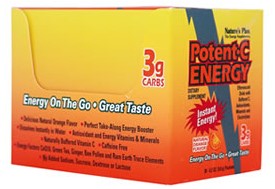 Natures Plus Potent C Orange Energy Packets 30 Pk