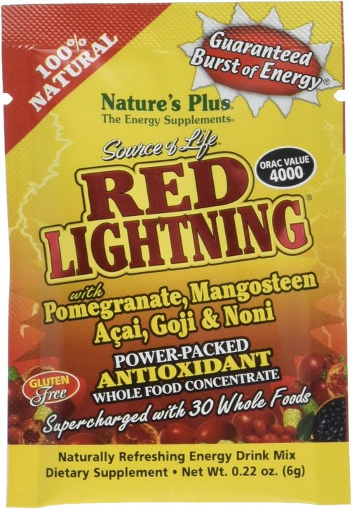 Nature's Plus Red Lightning Powder Packet of 20     TEMPORARILY UNAVAILABLE