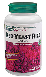 Natures Plus Red Yeast Rice 600 Mg Vegetarian Capsule 120