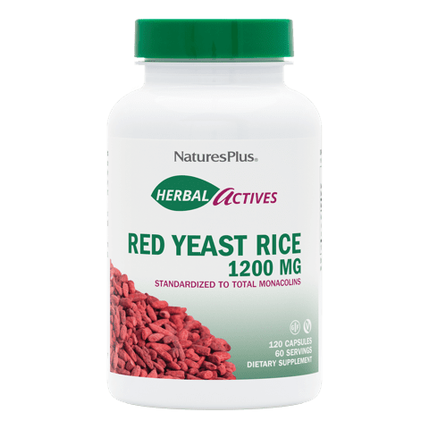 Natures Plus Red Yeast Rice 600 Mg Vegetarian Capsule 120