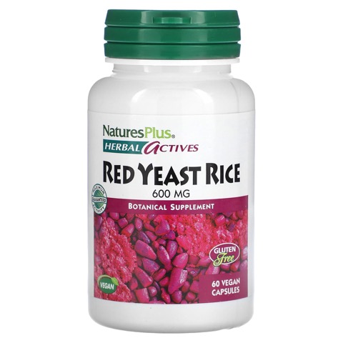 Natures Plus Red Yeast Rice 600 Mg Vegetarian Capsule 60