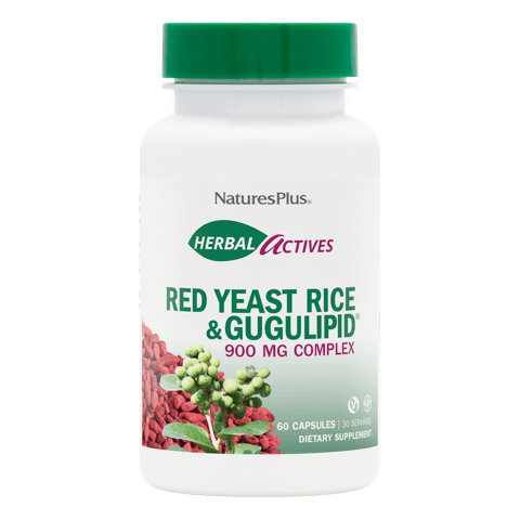 Natures Plus Red Yeast Rice + Gugulipid Vegetarian Capsule 60