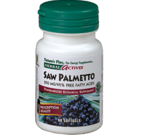 Natures Plus Saw Palmetto 200 Mg Softgels 60