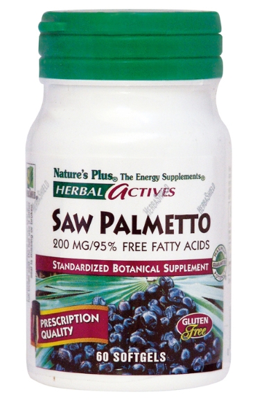 Natures Plus Saw Palmetto 200 Mg Softgels 60