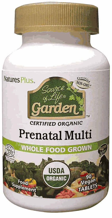 Natures Plus Sol Garden Prenatal Tablet 90