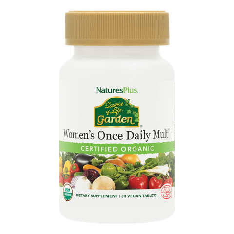 Natures Plus Sol Garden Organic Womens Daily Tablet 30