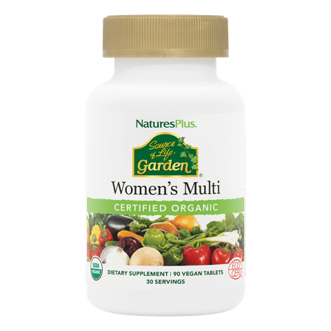 Natures Plus Sol Garden Organic Womens Multi Tablet 90