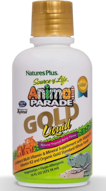 Natures Plus Animal Parade Gold Liquid 16 Oz