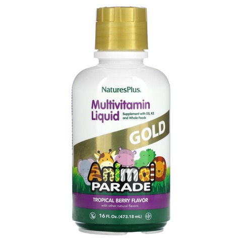 Natures Plus Animal Parade Gold Liquid 16 Oz