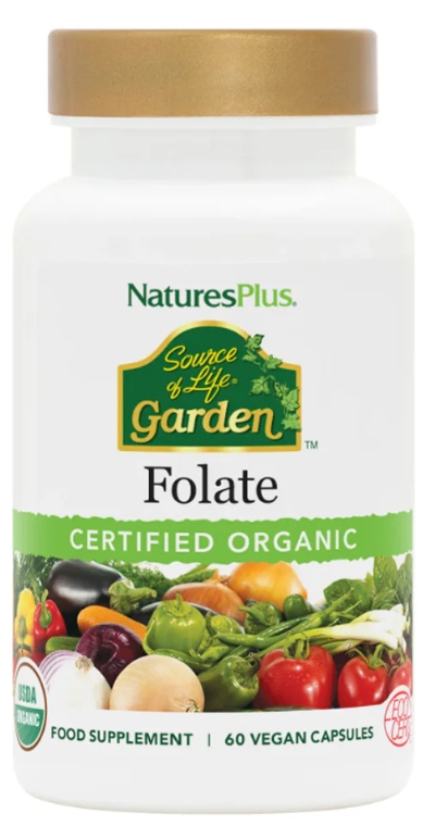 Natures Plus Source of Life Garden Folate 60 caps