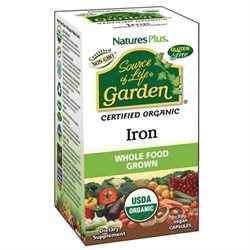 Natures Plus Sol Garden Iron 18 Mg Cap 30