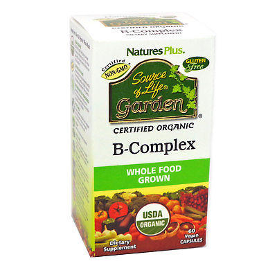 Natures Plus Sol Garden B Complex Cap 60