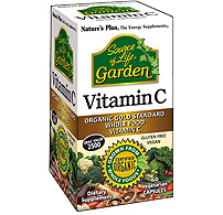Natures Plus Sol Garden Vitamin C 500 Mg Cap 60