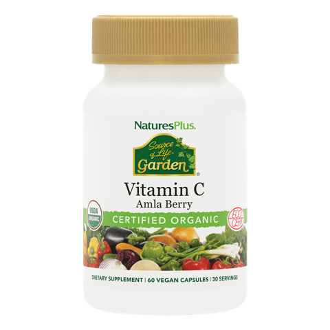 Natures Plus Sol Garden Vitamin C 500 Mg Cap 60
