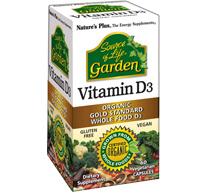 Natures Plus Sol Garden Vit D3 5000 Iu Cap 60
