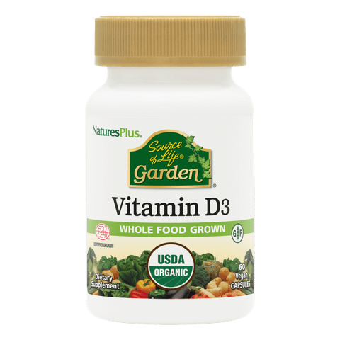 Natures Plus Sol Garden Vit D3 5000 Iu Cap 60