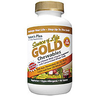 Natures Plus Source Of Life Gold Chewable 90