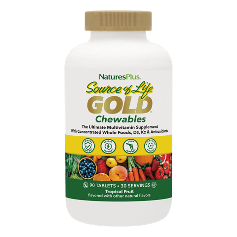 Natures Plus Source Of Life Gold Chewable 90
