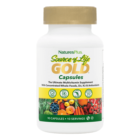 Natures Plus Source Of Life Gold Vegetarian Capsule 90