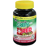 Natures Plus Source Of Life Green + Red M/T 180  TEMPORARILY UNAVAILABLE