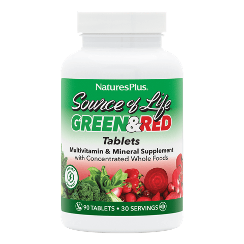 Natures Plus Source Of Life Green + Red Tablet 90 -OUT OF STOCK