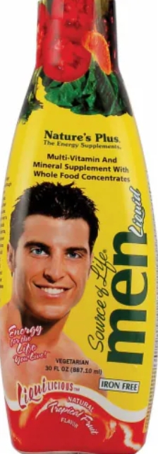 Natures Plus Source Of Life Men Liquid 30 Oz