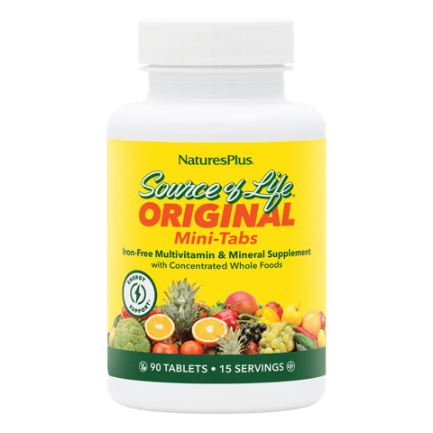 Natures Plus Source Of Life Mini Tablet No Iron 90