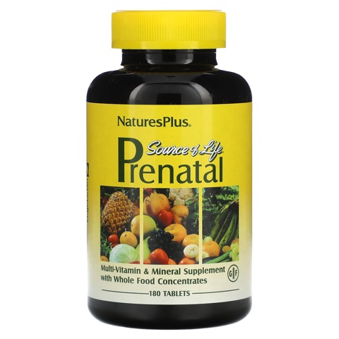 Natures Plus Source Of Life Prenatal Tablet 180
