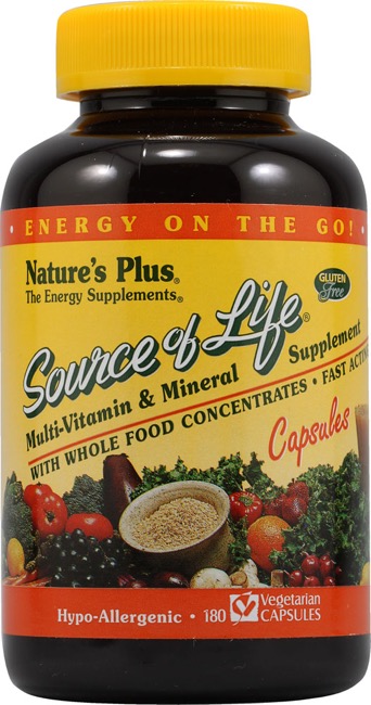 Natures Plus Source Of Life Vegetarian Capsule 180