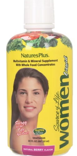 Natures Plus Source Of Life Women Liquid 8 oz