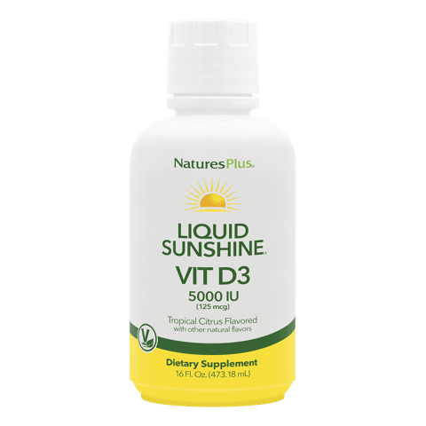 Natures Plus Liq Sunshine Vit D3 5,000 Iu 16 Oz