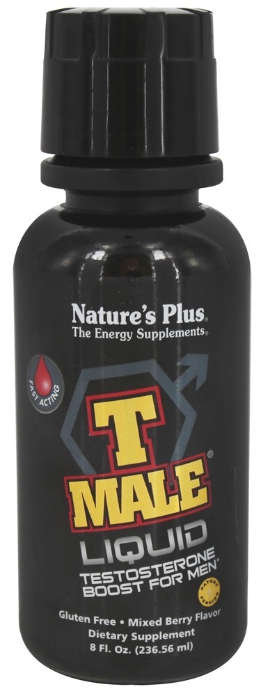 Natures Plus T-Male Fast Acting Liquid 8 Oz