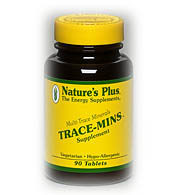 Natures Plus Trace-Mins Tablets 90