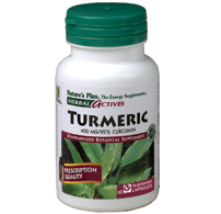 Natures Plus Turmeric 400 Mg Vegetarian Capsule 60