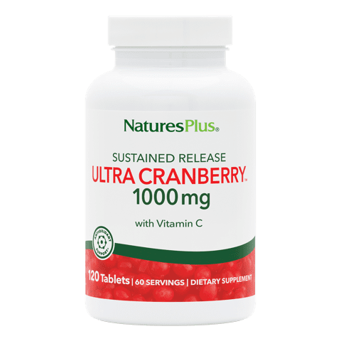 Natures Plus Ultra Cranberry 1,000 Mg Slow Release Tablet 60