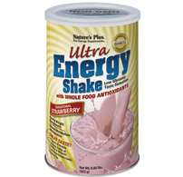 Natures Plus Ultra Energy Shake Strawberry .80 Lb   TEMPORARILY UNAVAILABLE