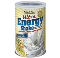 Natures Plus Ultra Energy Shake Vanilla .80 Lb-OUT OF STOCK