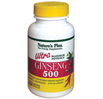 Natures Plus Ultra Ginseng 500 Mg Vegetarian Capsule 60