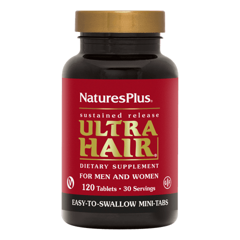 Natures Plus Ultra Hair Slow Release Mini-Tablet 120