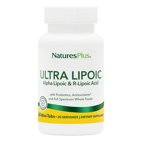 Natures Plus Ultra Lipoic Bi-Layer Mini-Tablet 60