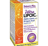 Natures Plus Ultra Lipoic Bi-Layer Tablet 30
