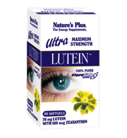 Natures Plus Ultra Lutein 20 Mg Softgel 60